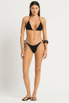 Black ring front triangle top