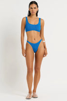 Sporty Cropped Bikini Top