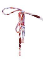 Floral Print Ruffled Edge Tie Side Bottom