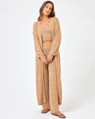 Long Tie Front Cardigan 