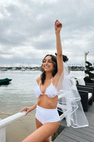 White High Waist Bottom