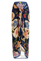 Long Tasseled Multicolor Sarong