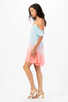 Pastel Ombre Mini Dress 