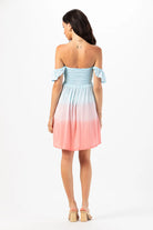 Pastel Ombre Mini Dress 