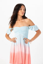 Pastel Ombre Mini Dress 