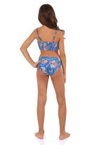 Girls' reversible bikini set