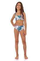 Girls' reversible bikini set