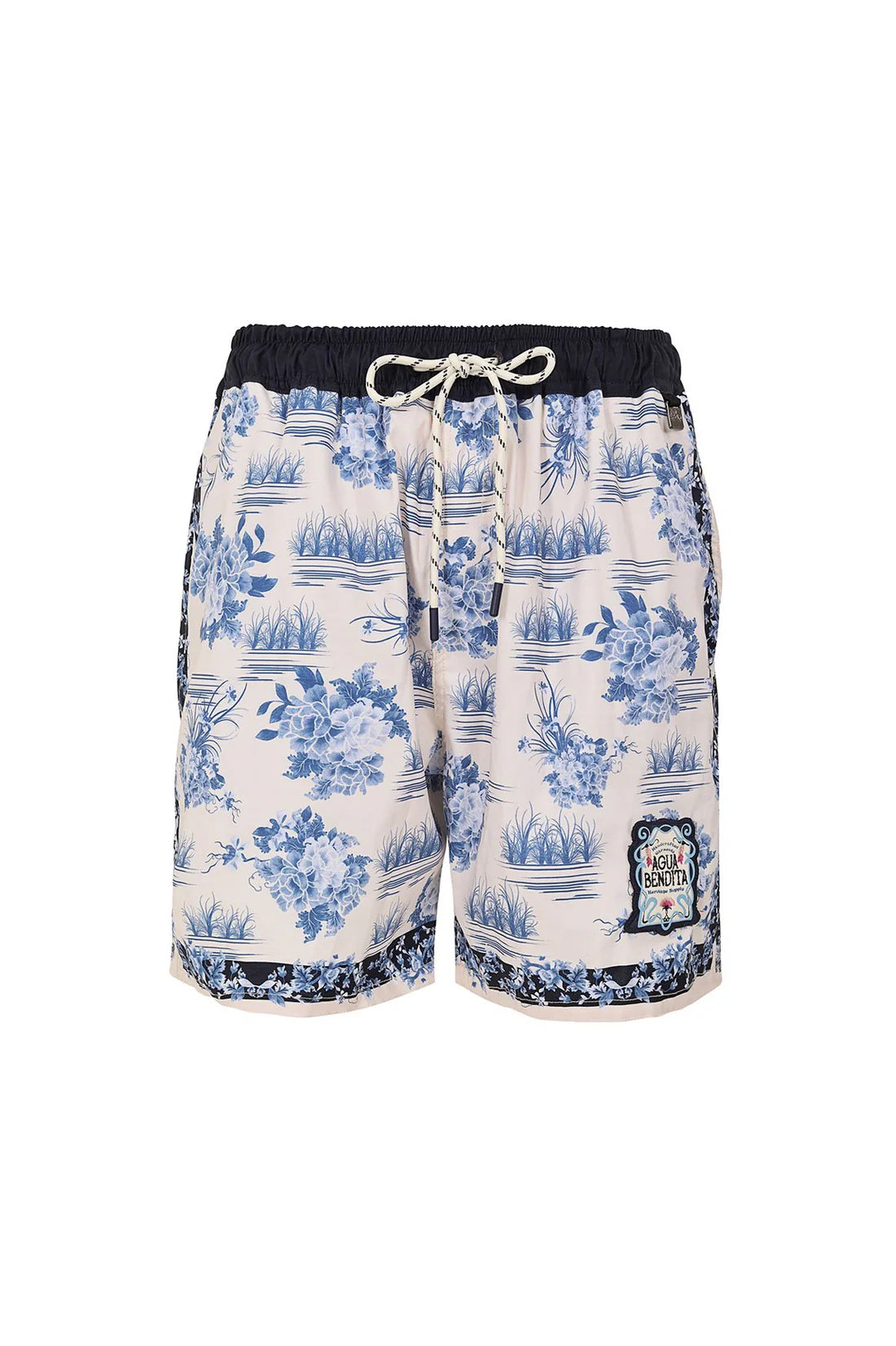 Printed Men's Swim Trunks