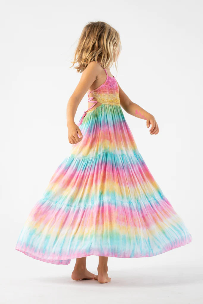 
                  
                    Kids Bright Tie Dye Dress
                  
                