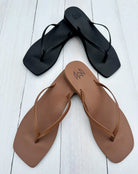 Brown Sandals With Slight Heel