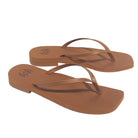 Brown Sandals With Slight Heel