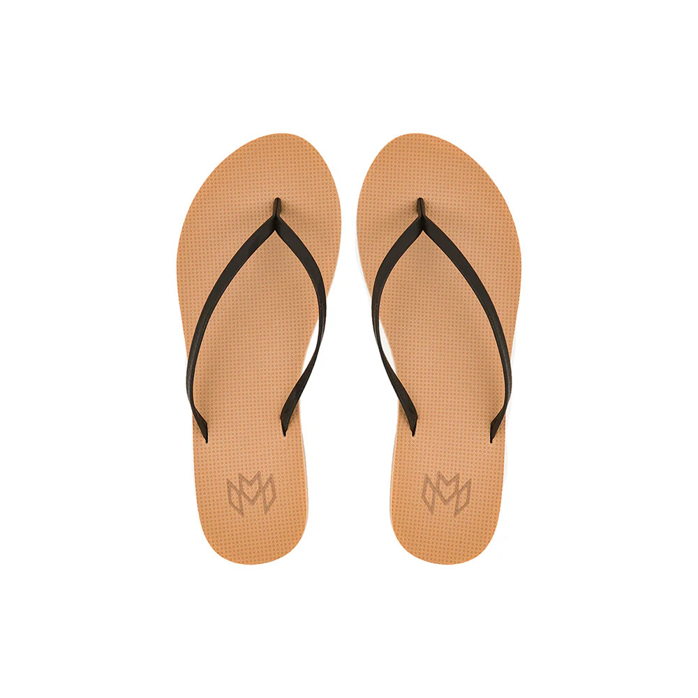 Women's Black Flip Flops