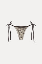 Tie Side Zebra Stripe Bottom


