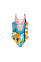 Reversible multicolor kid's one piece
