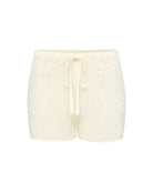 Crochet Cotton Coverup Shorts