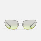 Silver Wrap Sunglasses