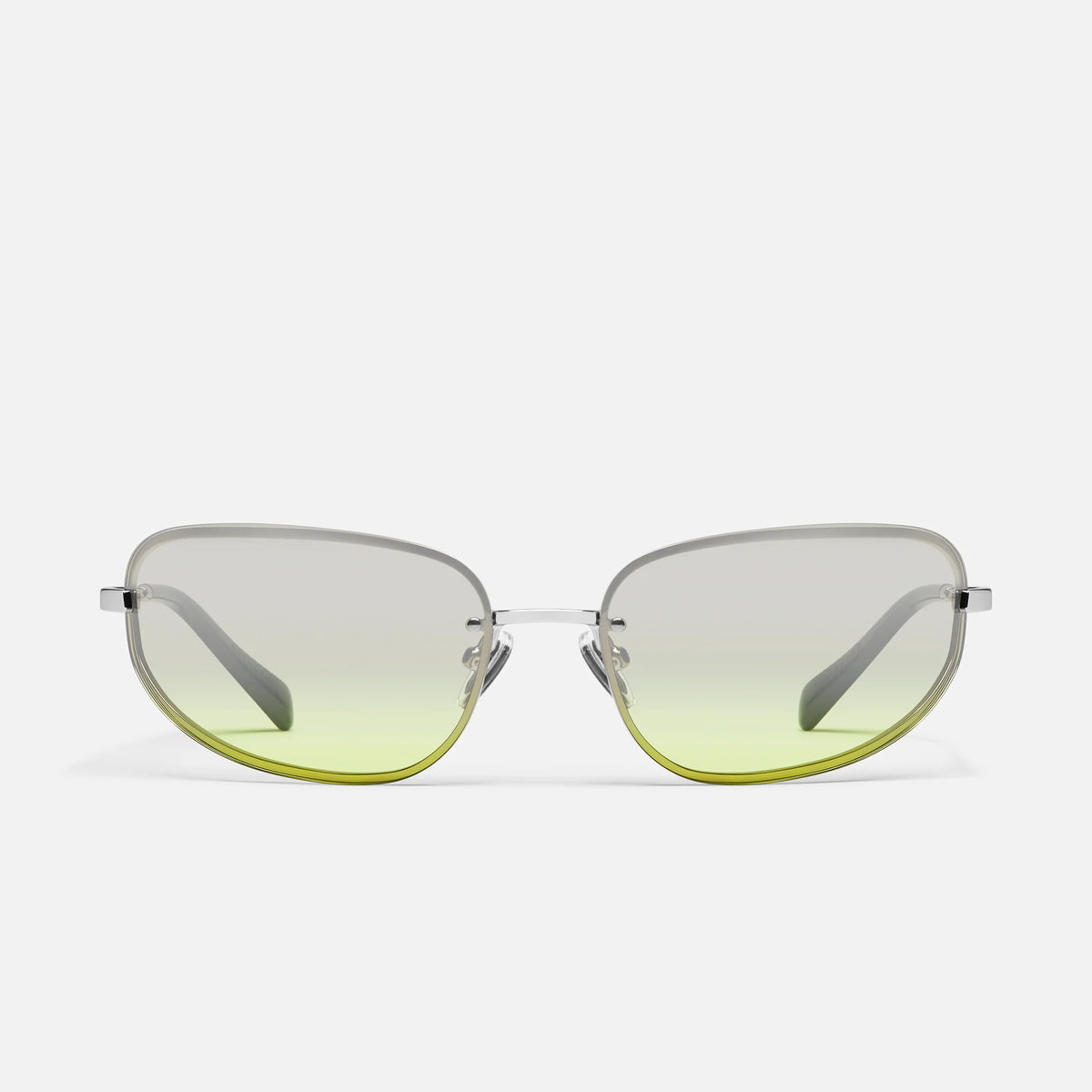 Silver Wrap Sunglasses