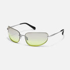 Silver Wrap Sunglasses