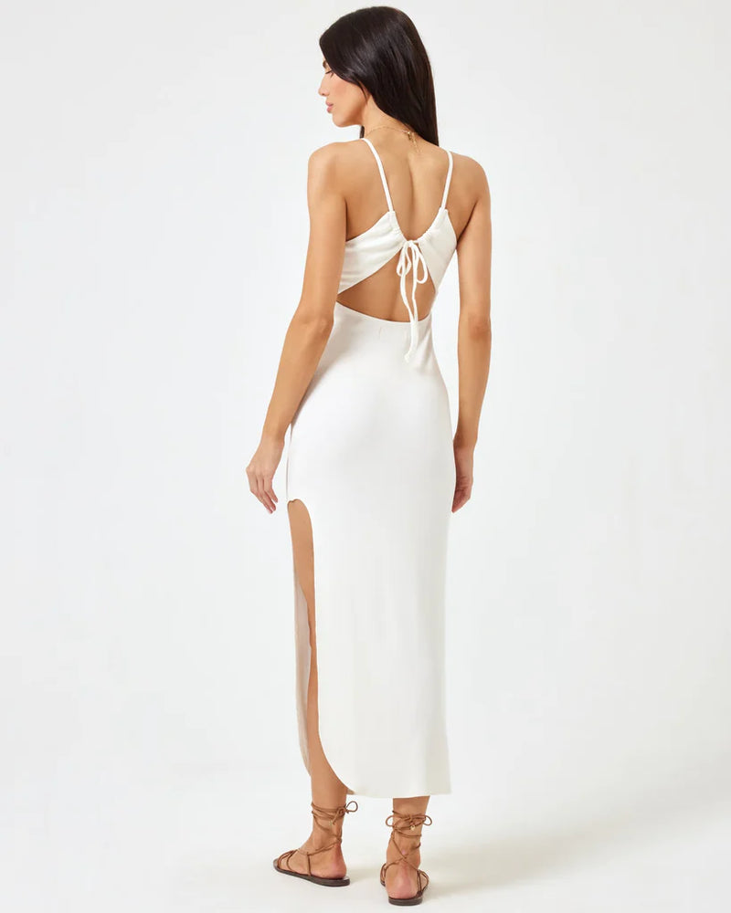 
                  
                    Off White Body Hugging Dress
                  
                