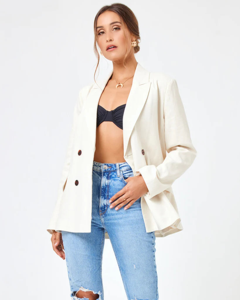 Cream Blazer 