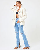 Cream Blazer 