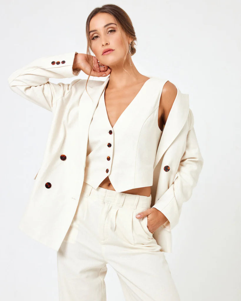 Cream Blazer 