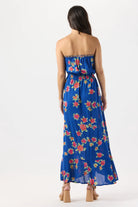 Hawaiian Print Maxi Dress