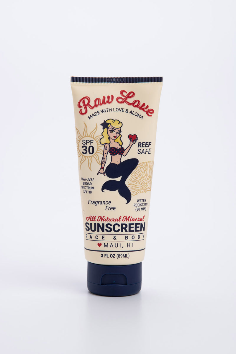 Raw Love Mineral Sunscreen – Xandra Swimwear