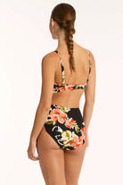 Floral High Waist Full Bottom