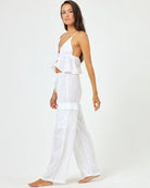 White Cargo Pants