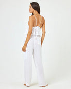 White Cargo Pants