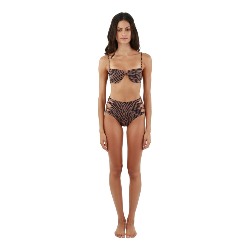 
                  
                    Animal Print Underwire Bikini Top
                  
                