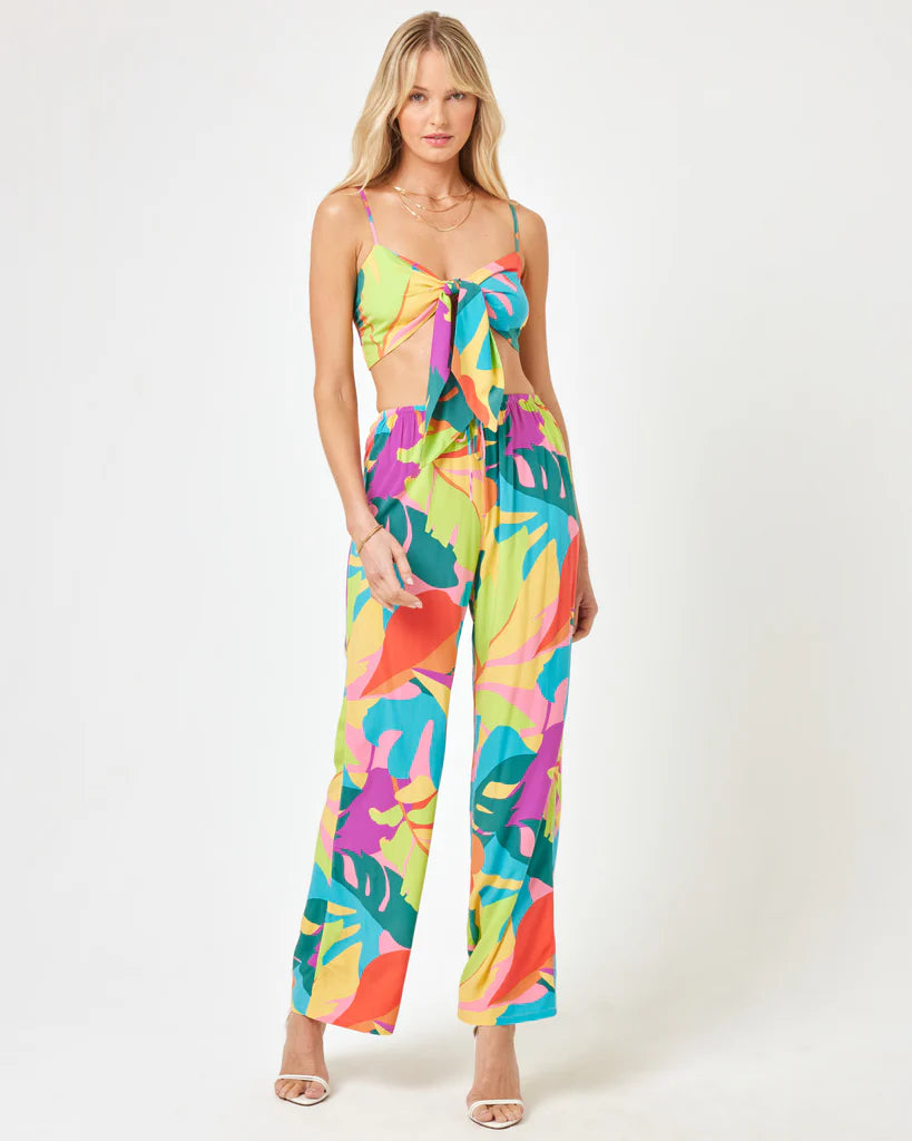 VIP【関税送料無料】希少 CAMILLA MULTICOLOUR PANTS Paperbag Waist Wide Leg Pant, Flutter By | CAMILLA US – CAMILLA