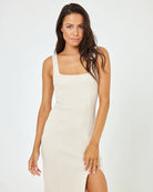 Ribbed Cotton Dress 