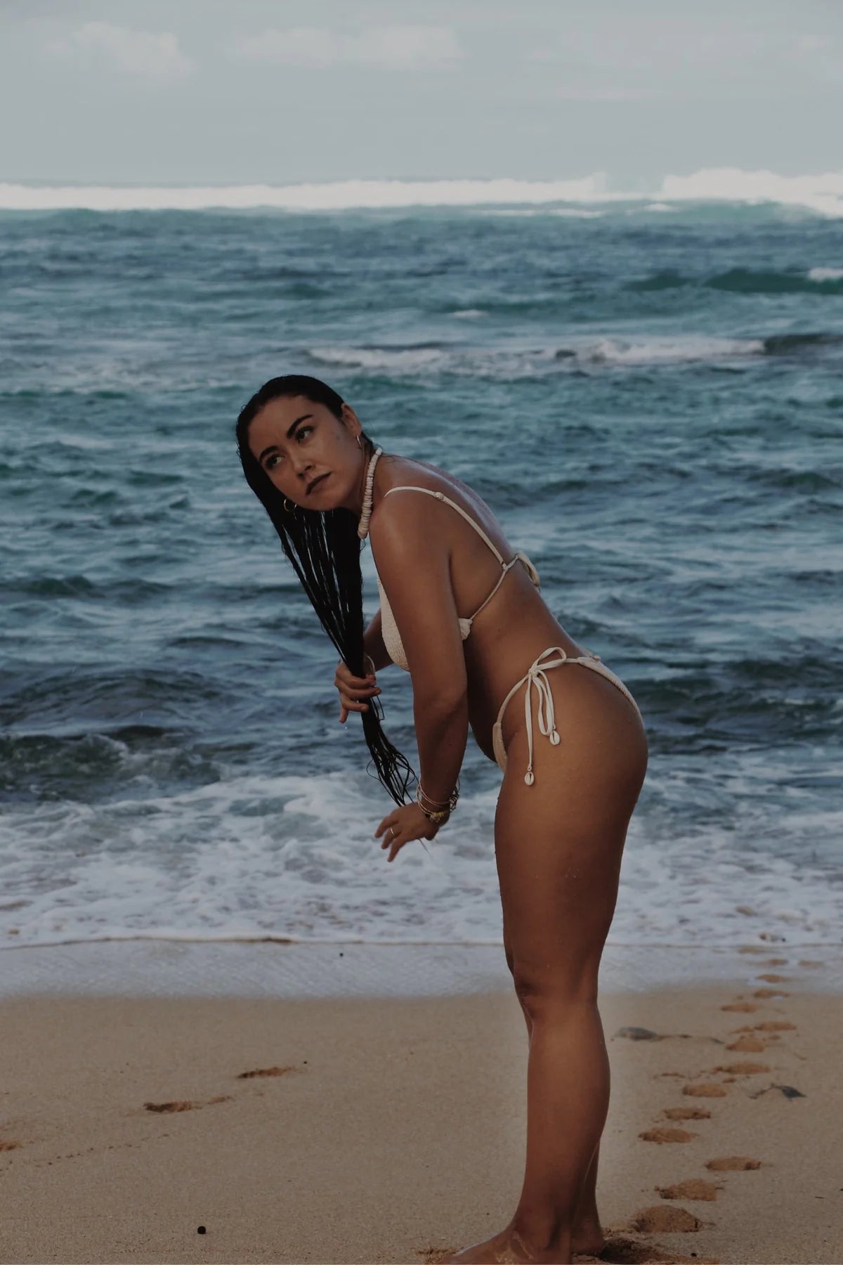 One Size Crinkle Bikini Bottom
