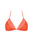 Light orange adjustable triangle top