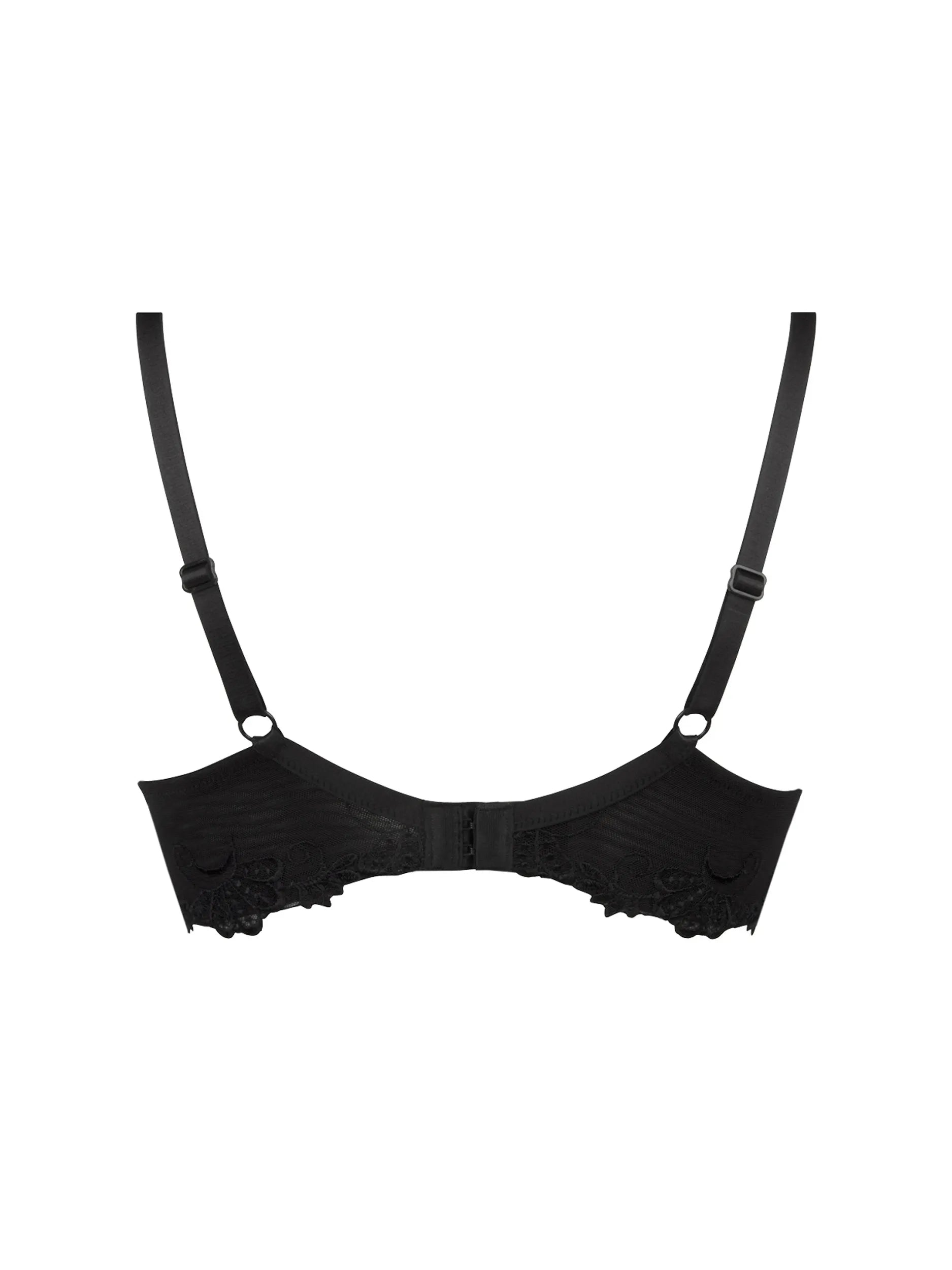 Black Padded Underwire Bra