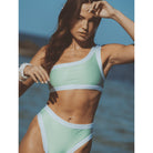Pastel Green High Waisted Bottom 