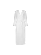 Long White Wrap Kimono 