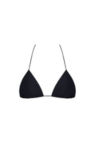 Black Micro String Triangle Top