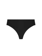 Black Latin Cut Mid Rise Bottom