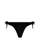 Bottom with long wide ties on the side in black