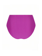 Textured ring front high waist bottom