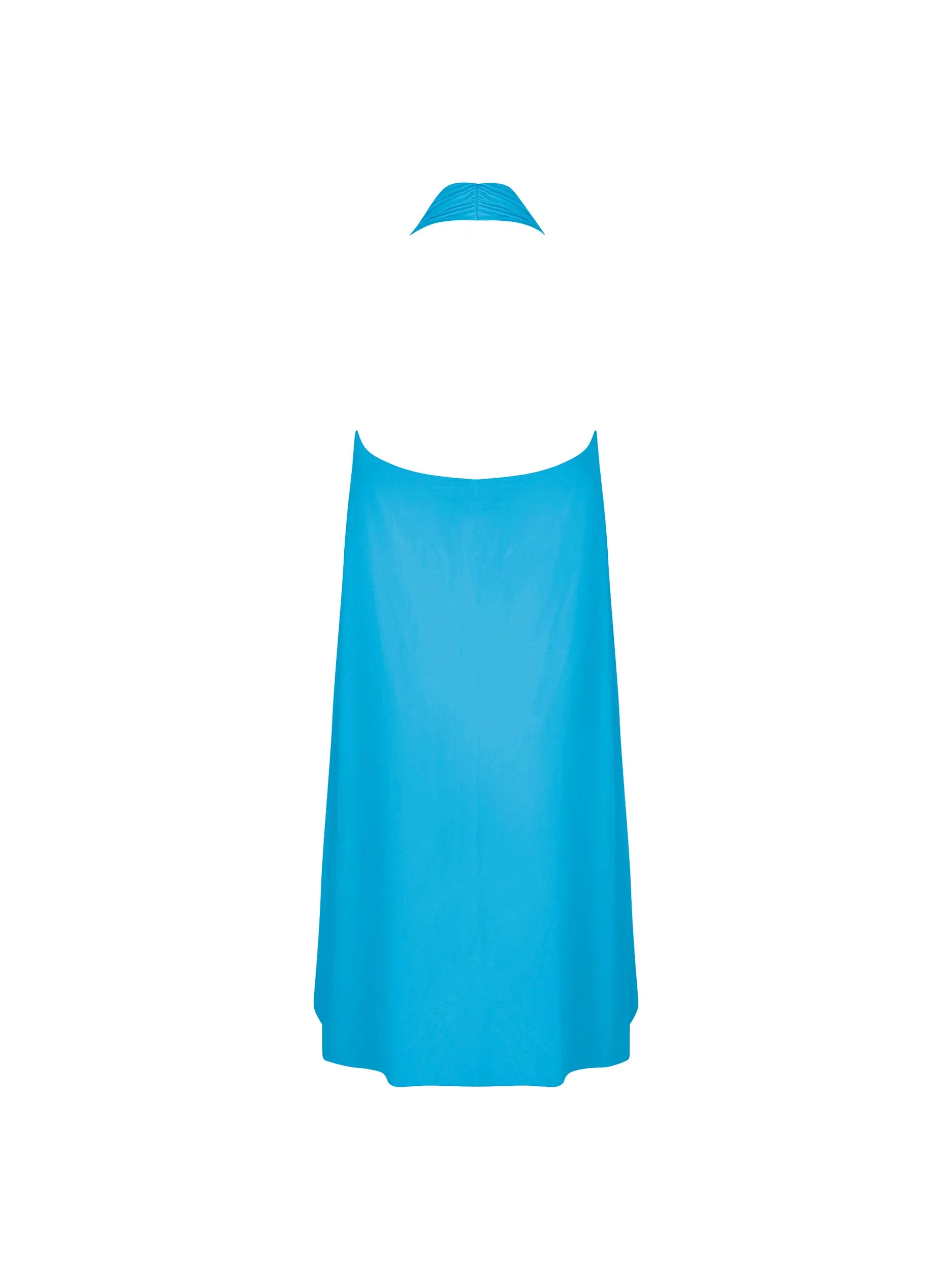 Blue coverup dress