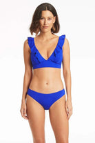 Blue Mid Rise Bottom