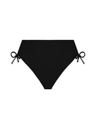 Black high waist bottoms with tie sides
