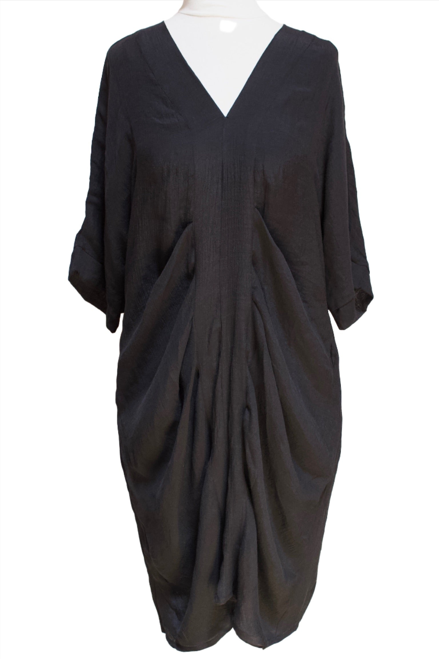Long Sleeve Black Dress 