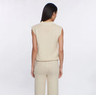 V-Neck Knit Vest 
