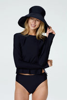 Black women's sunhat
