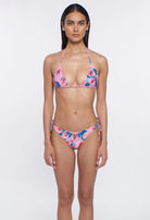 Colorful adjustable triangle top